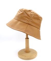 Leather Look Cotton Hat