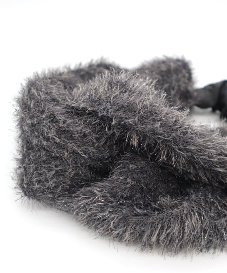 Mohair Touch Cross Hairband