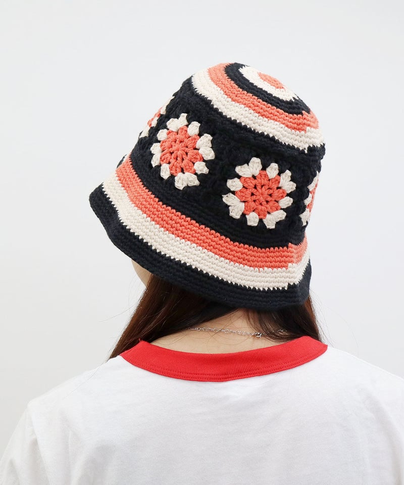 ★韓国の人気★【THE GREATEST】★Crochet Bucke.t★ハット★ ☆韓国の人気☆【THE GREATEST】☆Crochet Bucke.t☆ハット☆