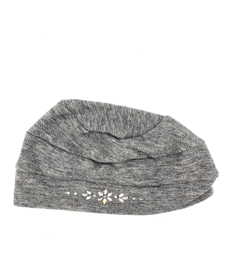 ★人気★【STONE 】★ワッペンパッチ コットン フーディ★ フラワーストーン付きワッチ | caniche shop