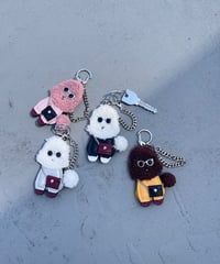 poodle key charm