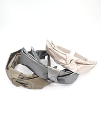 Thin ribbon headband