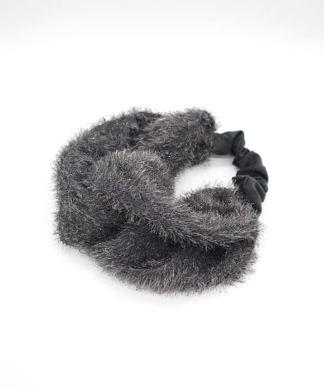 Mohair Touch Cross Hairband