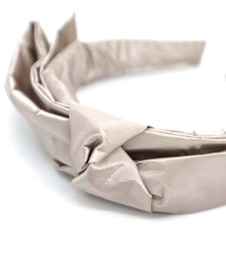 Thin ribbon headband