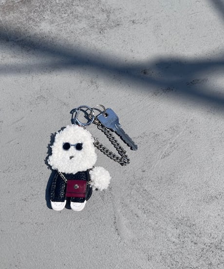 poodle key charm