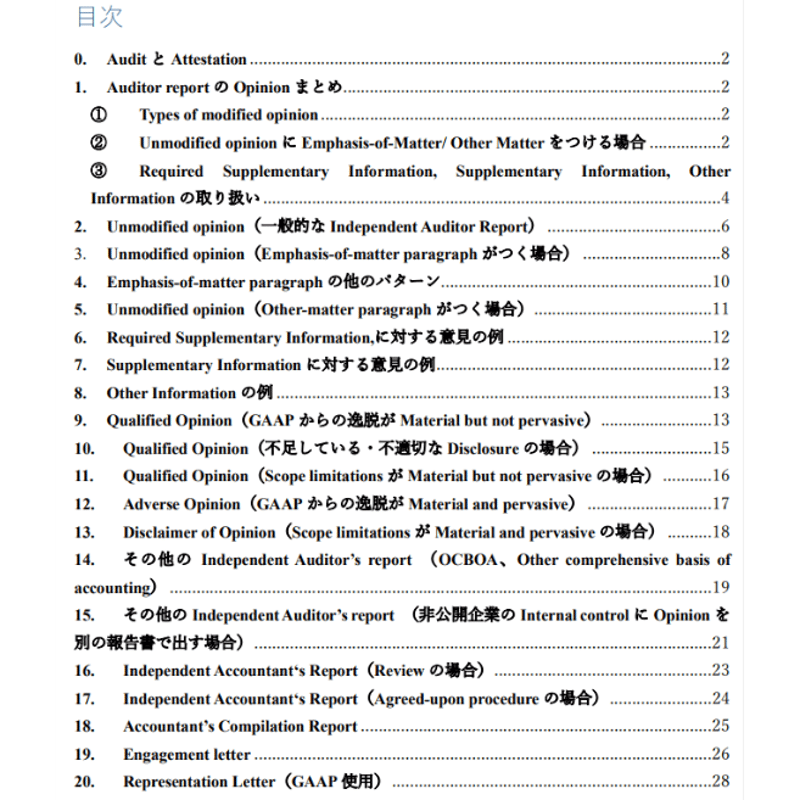 未使用 USCPA AUD Ver6 TAC Audit Report集USCPA