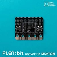 PLEN:bit用M5ATOM変換基板