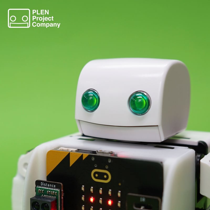 PLEN:bit v2 組立キット‐緑色目玉LED （おまけ付き） | PLEN shop |