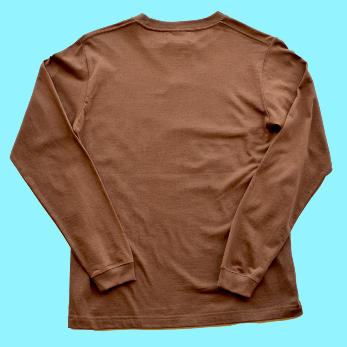 イラスト長袖Tシャツ（M.F / ブラウン） | PALETTE