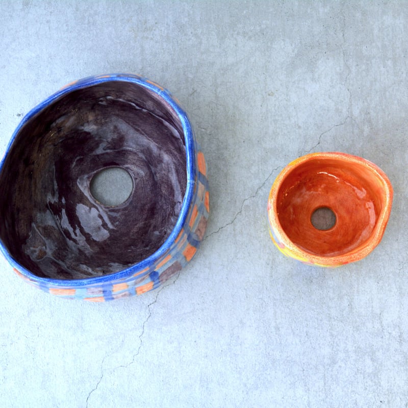 植木鉢（田所美由紀 / 青チェック） | PALETTE