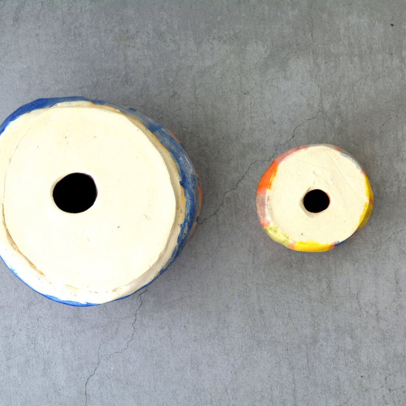 植木鉢（田所美由紀 / 青チェック） | PALETTE