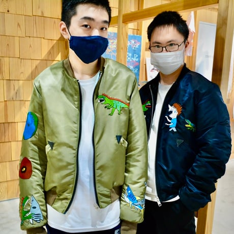 YK STOPMOTION / green MA-1 [by YK]
