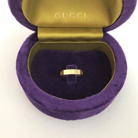 グッチ 18K GGモチーフ アイコン リング【完売】
