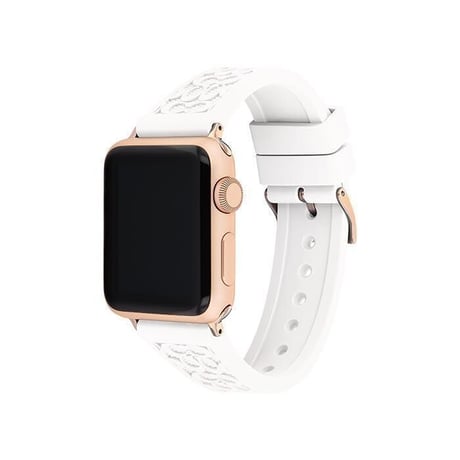 コーチ シグネチャー Apple Watch ラバー ストラップ 替えバンド【完売】