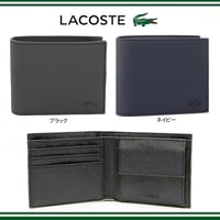 ラコステ メンズ 二つ折り財布 NH2309HC【完売】