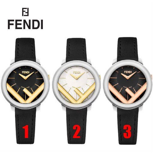 FENDI フェンディ RunAway ラナウェイ 28mm ゴールド レザー