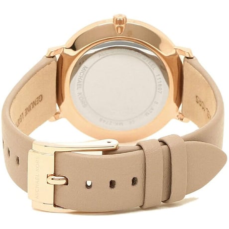 MICHAEL KORS マイケルコース MK2748 PYPER パイパー 38mm ベージュ 革ベルト レザー レディース 腕時計【完売】