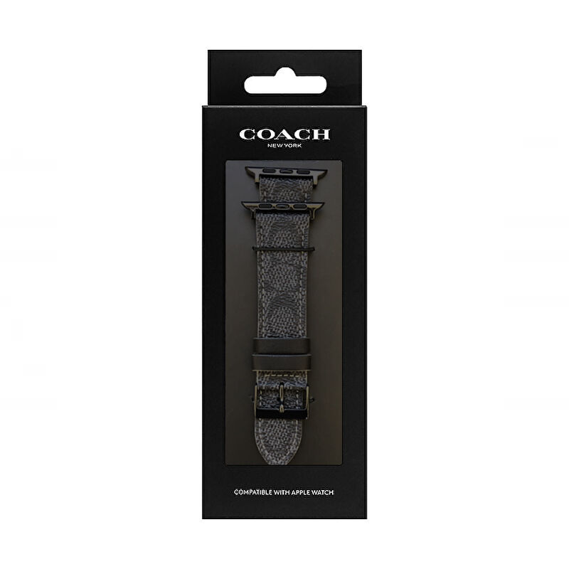 【中古】COACH applewatch ベルト 42mm/44mm 黒 中古】COACH applewatch ベルト 42mm/44mm 黒 COACH® Outlet