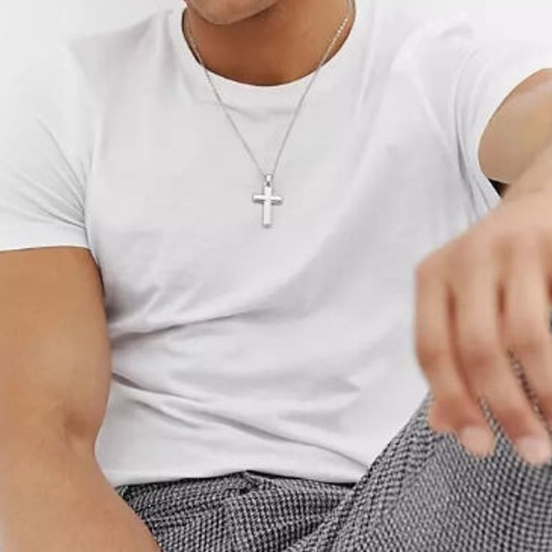 EMPORIO ARMANI (エンポリオ アルマーニ) クロス ネックレス