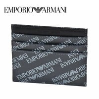 エンポリオアルマーニ EmporioArmani カードケース カードホルダー ロゴ 総柄 メンズ Y4R173 YLO7E 86526