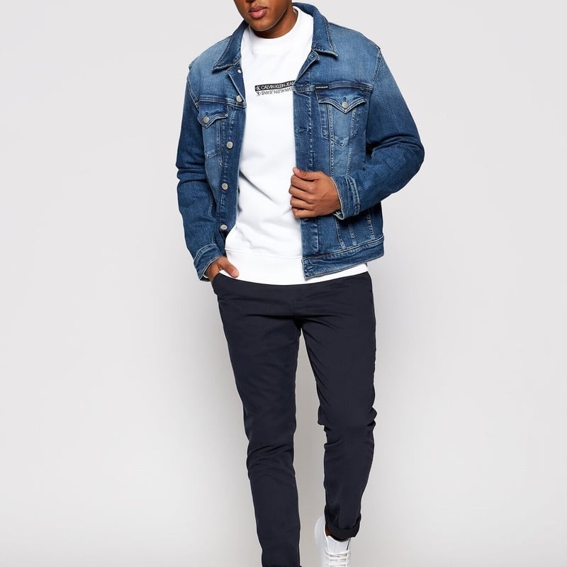 Calvin Klein jeans　カルバンクライン　レザージャケット