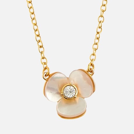 kate spade NEW YORK パンジー ミニ ネックレス WBRU6731【完売】