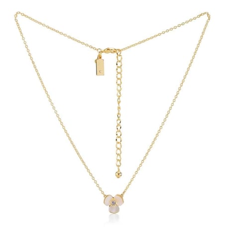 kate spade NEW YORK パンジー ミニ ネックレス WBRU6731【完売】