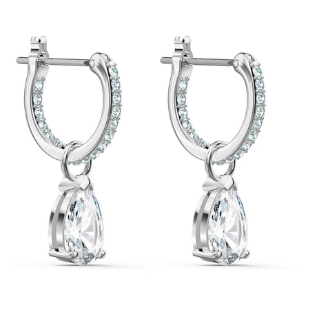 【送料がお得】SWAROVSKI スワロフスキー Attract  2WAY フープピアス  5563119【完売】