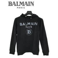 バルマン BALMAIN PARIS 8432 パーカー トレーナー スウェット 長袖 トップス ロゴ メンズ 【完売】