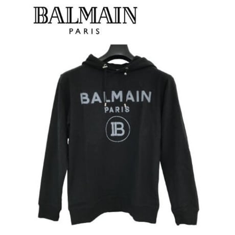 バルマン BALMAIN PARIS 8432 パーカー トレーナー スウェット 長袖 トップス ロゴ メンズ 【完売】