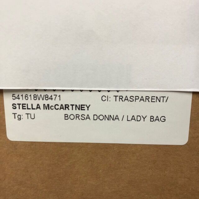 STELLA McCARTNEY ステラマッカートニー クリアトートバッグ