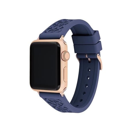 コーチ シグネチャー Apple Watch ラバー ストラップ 替えバンド【完売】