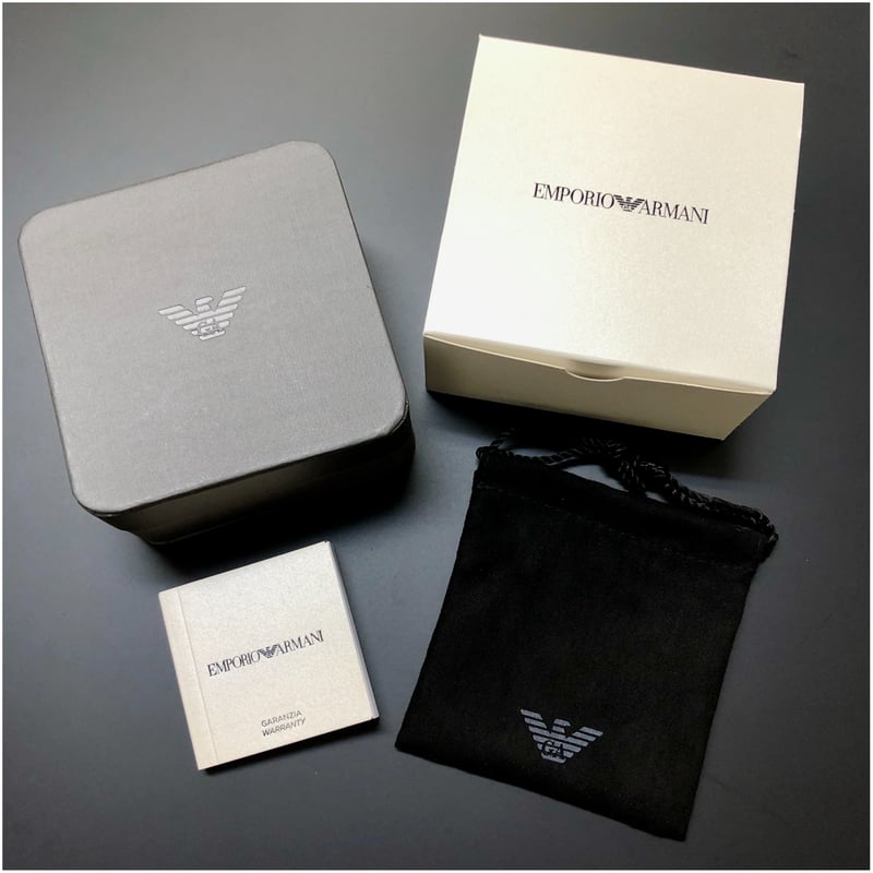 EMPORIO ARMANI (エンポリオ アルマーニ) プレート ネックレス EGS1726