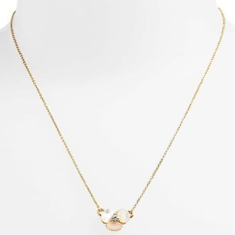 kate spade NEW YORK パンジー ミニ ネックレス WBRU6731【完売】