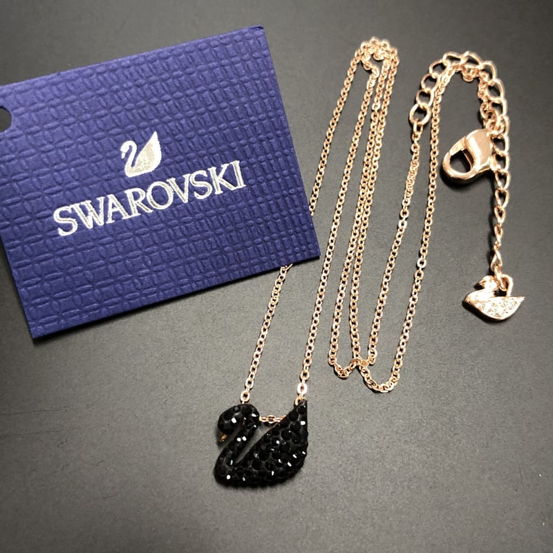 送料がお得】 SWAROVSKI スワロフスキー Iconic Swan ネックレス 送料がお得】 SWAROVSKI スワロフスキー Iconic Swan ネックレス
