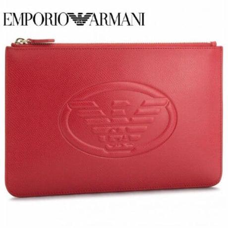 エンポリオアルマーニ EmporioArmani フラットポーチ フラットケース Y3H093 YH18A 80003 【完売】