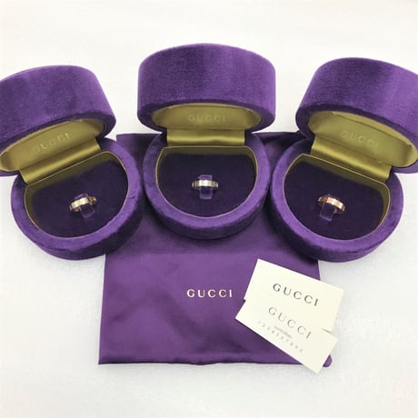 グッチ 18K GGモチーフ アイコン リング【完売】