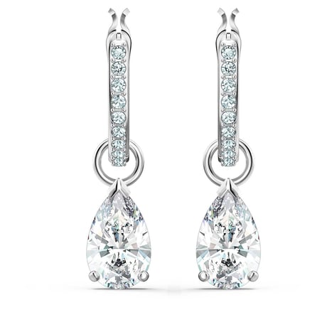 【送料がお得】SWAROVSKI スワロフスキー Attract  2WAY フープピアス  5563119【完売】