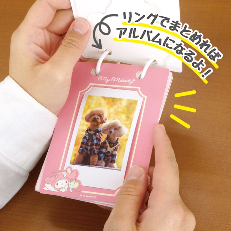 送料込み】サンリオ マイメロディ 写真が入る♪アルバムガーランドM