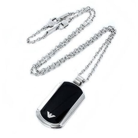 EMPORIO ARMANI (エンポリオ アルマーニ) プレート ネックレス EGS1726040【完売】