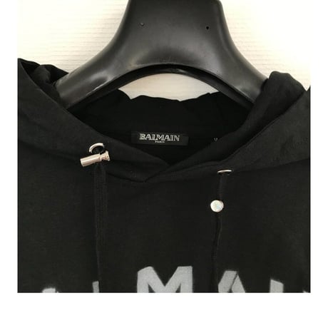 バルマン BALMAIN PARIS 8432 パーカー トレーナー スウェット 長袖 トップス ロゴ メンズ 【完売】