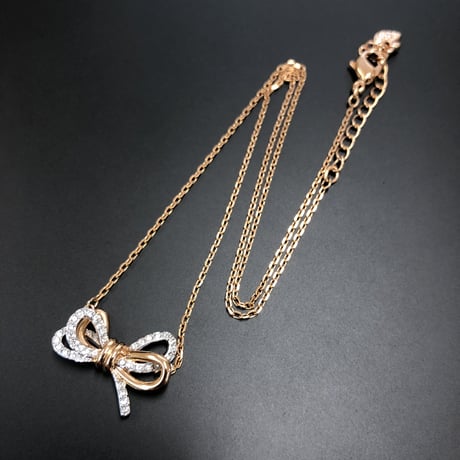 【送料がお得】 SWAROVSKI スワロフスキー Lifelong Bow ネックレス 5440636【完売】