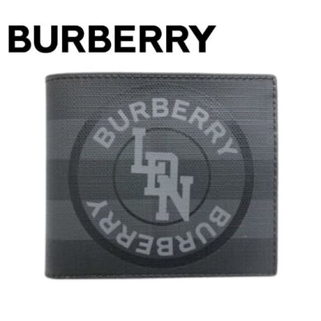 BURBERRY バーバリー 80225531 メンズ 二つ折財布 CC BILL CCIN ロゴ