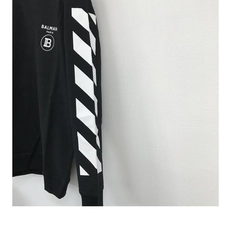 バルマン BALMAIN PARIS 8571 トレーナー スウェット 長袖 トップス メンズ【完売】