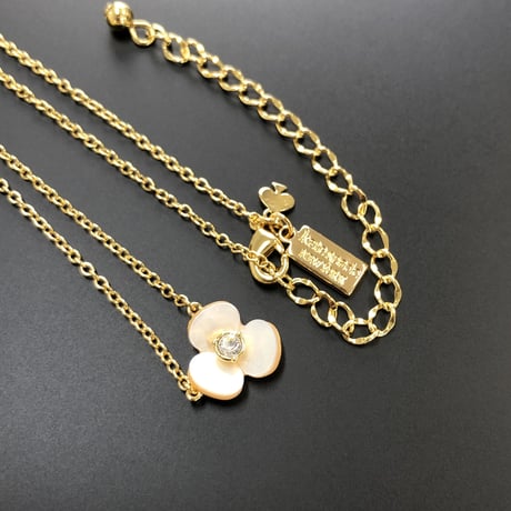 kate spade NEW YORK パンジー ミニ ネックレス WBRU6731【完売】