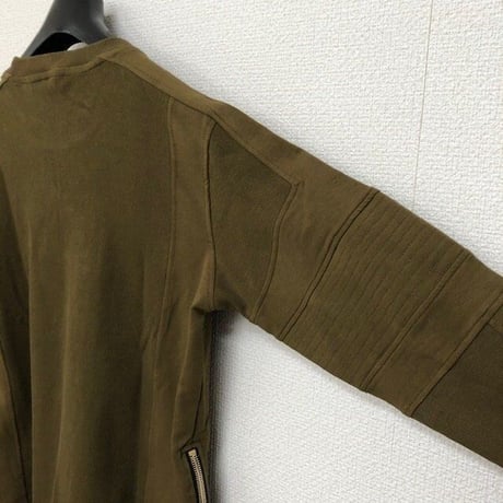 バルマン BALMAIN PARIS 336 トレーナー スウェット 長袖 オリーブ トップス メンズ