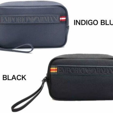 エンポリオアルマーニ EmporioArmani セカンドバッグ クラッチバッグ ポーチ メンズ Y4R180 YEO1J 80455 【完売】