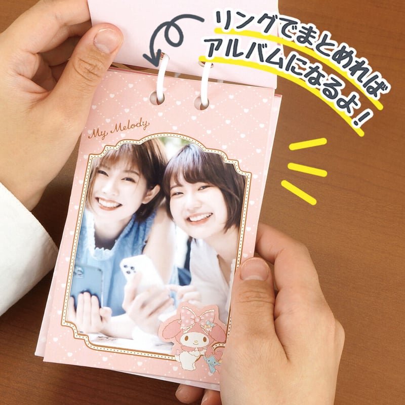 送料込み】サンリオ マイメロディ 写真が入る♪アルバムガーランドL（L