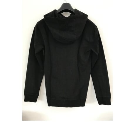 バルマン BALMAIN PARIS 8296 パーカー トレーナー スウェット 長袖 トップス 黒銀 シルバー メンズ