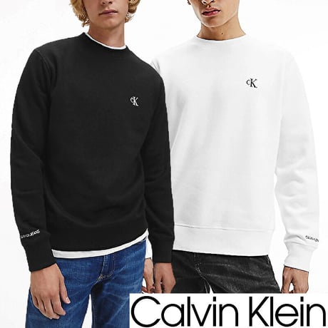 カルバン クライン Calvin Klein コットンブレンド フリース スウェット J30J314536